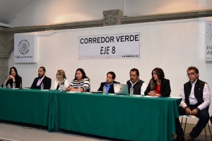 Corredor Verde Eje 8, nueva alternativa de movilidad
 
