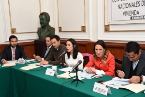 COMISIONES UNIDAS DE VIVIENDA Y DE DESARROLLO E INFRAESTRUCTURA URBANA REALIZAN SEGUNDA MESA DE TRABAJO
 