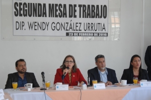 PRIORITARIO, TENER UN SISTEMA DE AGUAS MS DEMOCRTICO Y TRANSPARENTE: DIPUTADA WENDY GONZLEZ
 