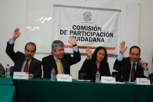 SE INSTALA FORMALMENTE LA COMISIN DE PARTICIPACIN CIUDADANA DE LA ASAMBLEA LEGISLATIVA DEL DF.