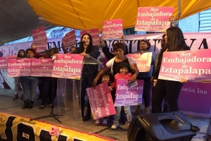 Embajadoras de Iztalapapa empoderan a ms de un milln de mujeres 
