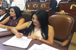 Entrega PRD carta al Constituyente para que atiendan tema del agua y se plasme como derecho humano 
 
