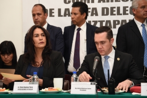 A PESAR DE PRESUPUESTO INSUFICIENTE, IZTAPALAPA AVANZA: RUBALCAVA SUREZ