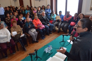 En Iztapalapa queremos vivir en paz; urge combatir la delincuencia: Aleida Alavez Ruiz
