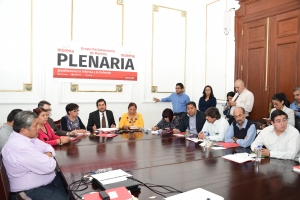 Presenta Morena agenda de trabajo para Segundo Periodo Ordinario de sesiones
 
