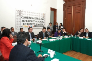 CONCLUYE QUINTO DA DE COMPARECENCIAS CON TITULAR EN BENITO JUREZ 