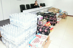 Morena entregar vveres y medicamentos recopilados en centros de acopio y adquiridos con donaciones de sus diputados