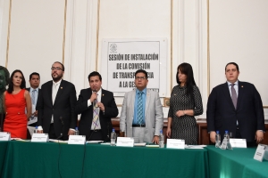 INSTALAN DIPUTADOS DE LA ALDF COMISIN DE TRANSPARENCIA A LA GESTIN