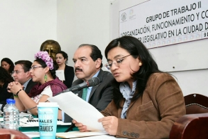 Congreso de la Ciudad de Mxico debe ser un Parlamento Abierto, propone Aleida Alavez 
 
