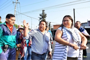 Dip. Citlalli Hernndez apoya a vecinos de Iztacalco que exigen detener otra obra irregular que afecta a sus viviendas