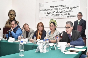 Llama Surez del Real a combatir la visin mercantil impuesta a la cultura en la Ciudad de Mxico 
