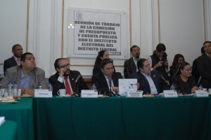 EL TITULAR DEL INSTITUTO ELECTORAL PRESENT A LA ASAMBLEA LEGISLATIVA DEL DISTRITO FEDERAL REQUERIMIENTO DE  PRESUPUESTO PARA 2016