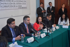 Fundamental cocrear Sistema Anticorrupcin de la CDMX con sociedad civil: Dunia Ludlow