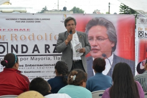 RINDE INFORME RODOLFO ONDARZA ROVIRA EN COLONIAS DE TLALPAN 