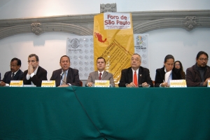 INAUGURAN FORO DE SAO PAULO EN ALDF