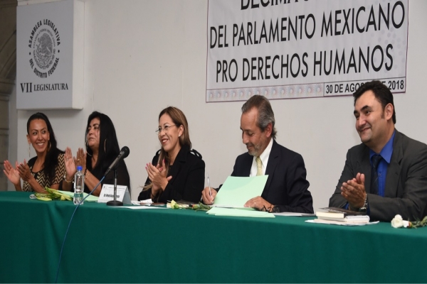 Finalizan trabajos del Parlamento del Frente Mexicano Pro Derechos Humanos