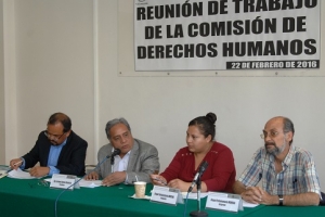 SE RENEN DIPUTADOS CON DEFENSORES DE DERECHOS HUMANOS EN LA CIUDAD DE MXICO