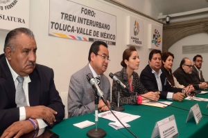 INVIABLE EL TRAZO DEL TREN MXICO-TOLUCA POR VASCO DE QUIROGA: URBANISTAS, HISTORIADORA, LEGISLADORES Y LDERES VECINALES