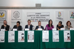 POR UNA SOCIEDAD INCLUYENTE Y SIN VIOLENCIA INAUGURAN FORO LGTTTI