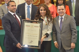 ENTREGA ALDF MEDALLA AL MRITO DEPORTIVO